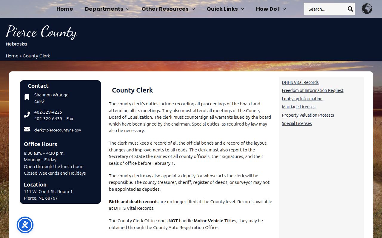 Hadar court docket reference distinguishing Pierce County administrative and court clerks